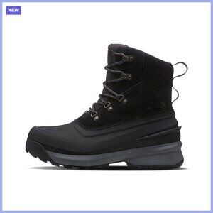 Waterproof Suede Snow Boots with 200g Insulation, Lace-Up